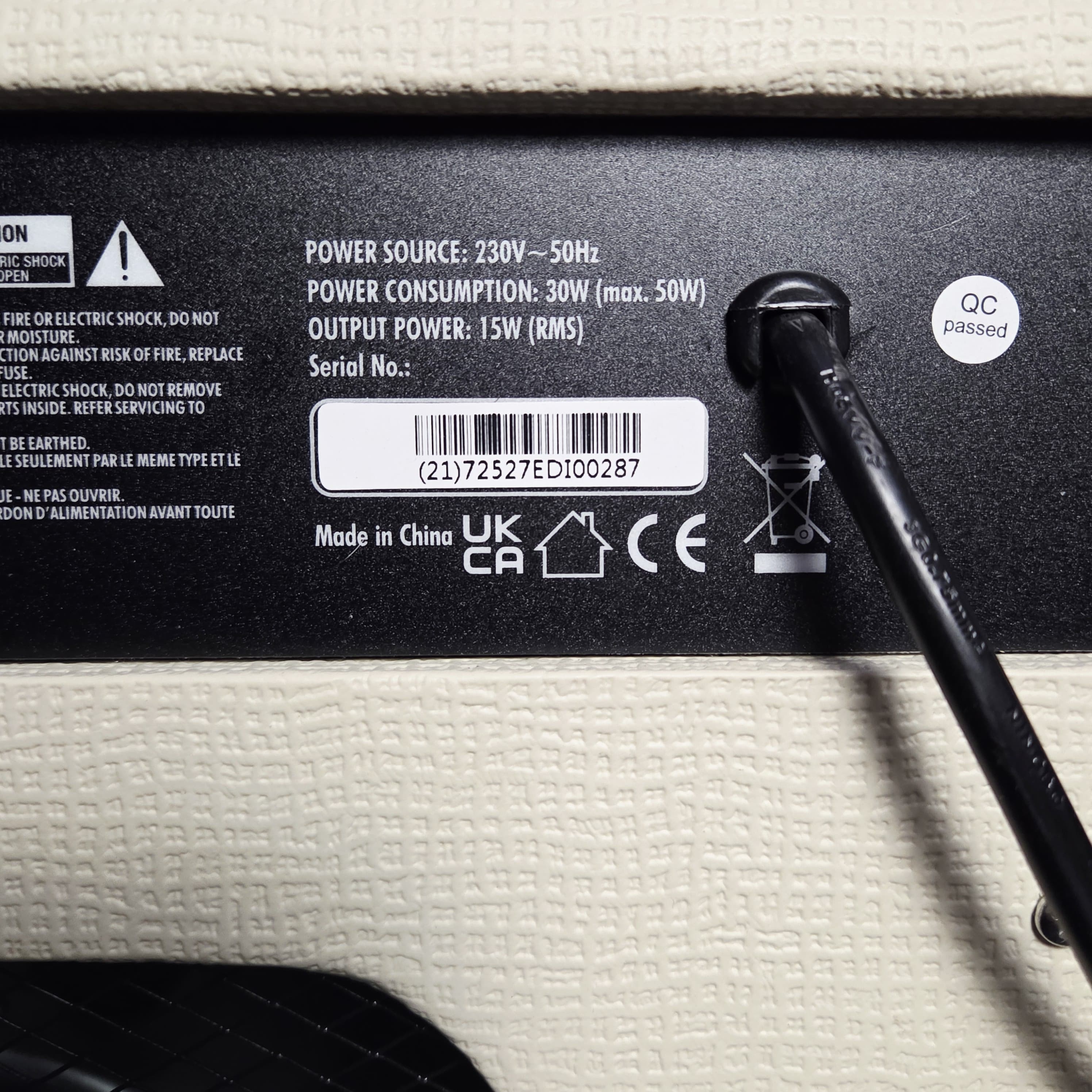 HARLEY BENTON TUBE 15 CELESTION AMP