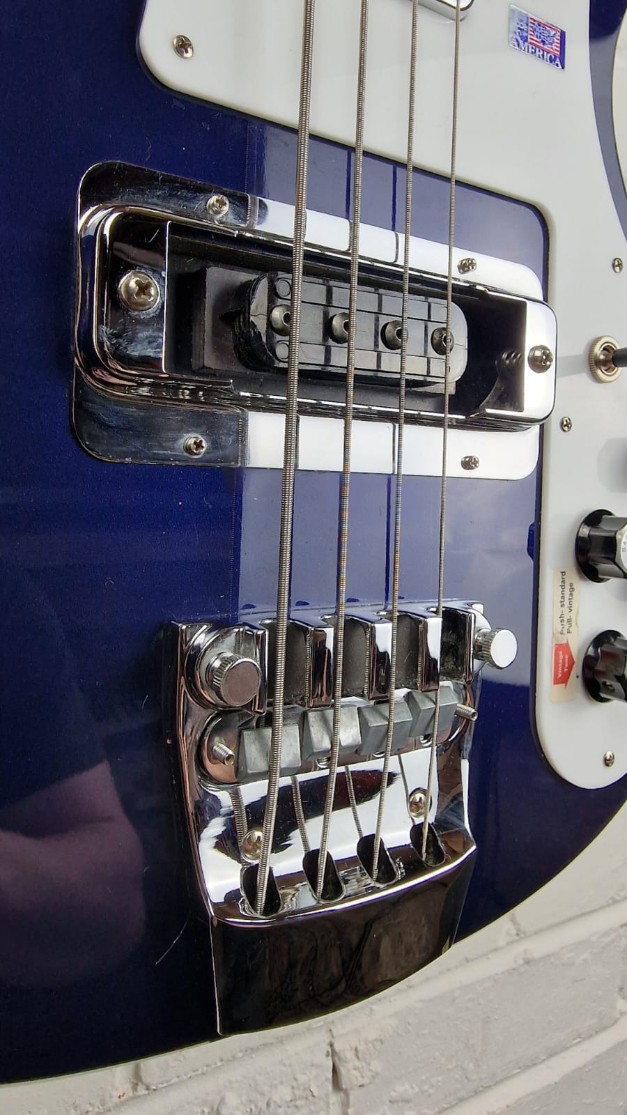 2011 RICKENBACKER 4003 MIDNIGHT BLUE BASS GUITAR + OFFICIAL HARD CASE