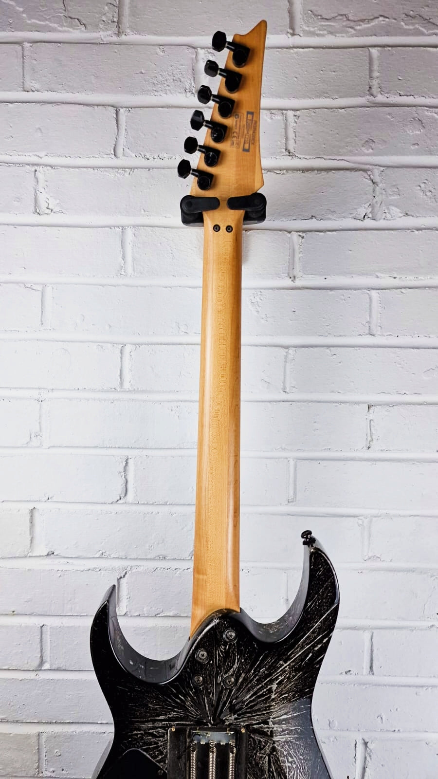 IBANEZ RGR420EX RG SERIES SILVER ARCTIC FROST ELECTRIC GUITAR