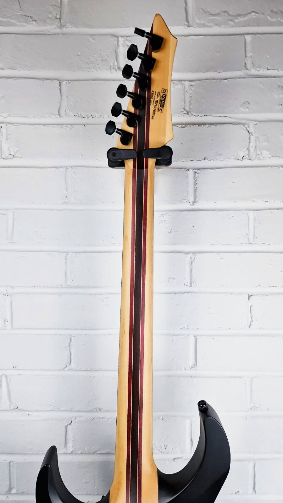 CORT X500 MENACE BLACK SATIN ELECTRIC GUITAR