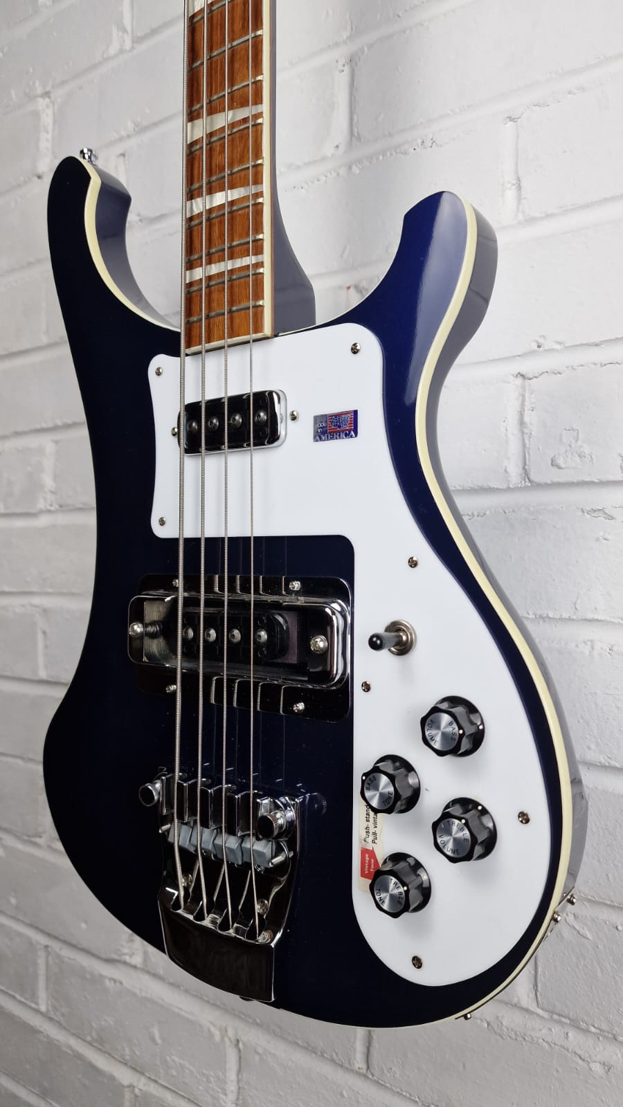 2011 RICKENBACKER 4003 MIDNIGHT BLUE BASS GUITAR + OFFICIAL HARD CASE