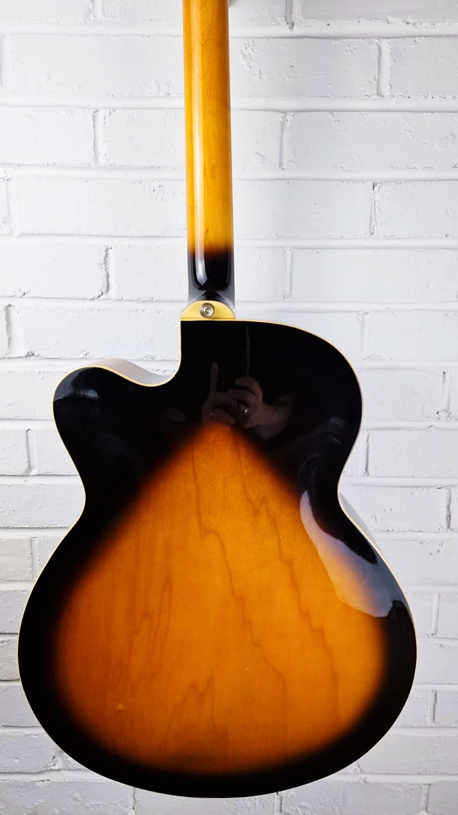 ARIA FA65 HOLLOW BODY SUNBURST JAZZ ELECTRIC GUITAR