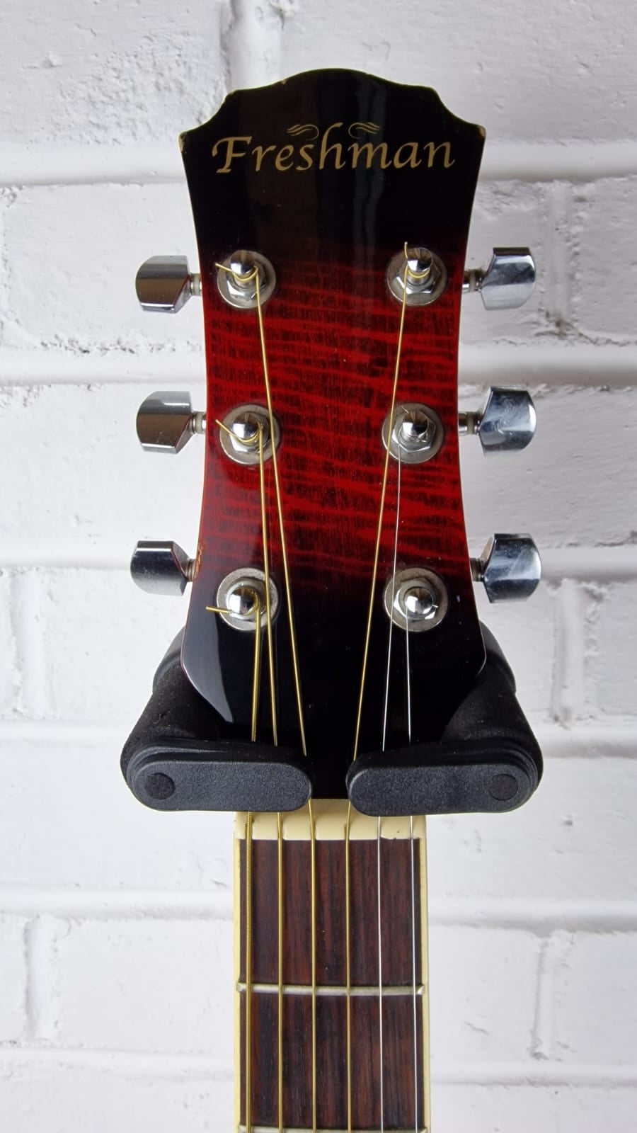 FRESHMAN FA1FWR WINE RED ACOUSTIC GUITAR