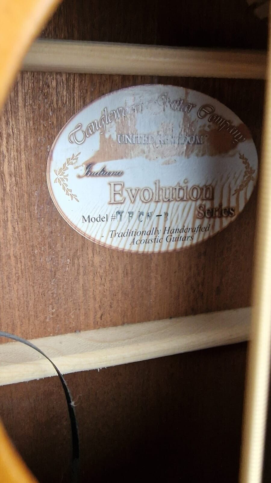 TANGLEWOOD TFCN-3 INDIANA EVOLUTION ELECTRO ACOUSTIC GUITAR