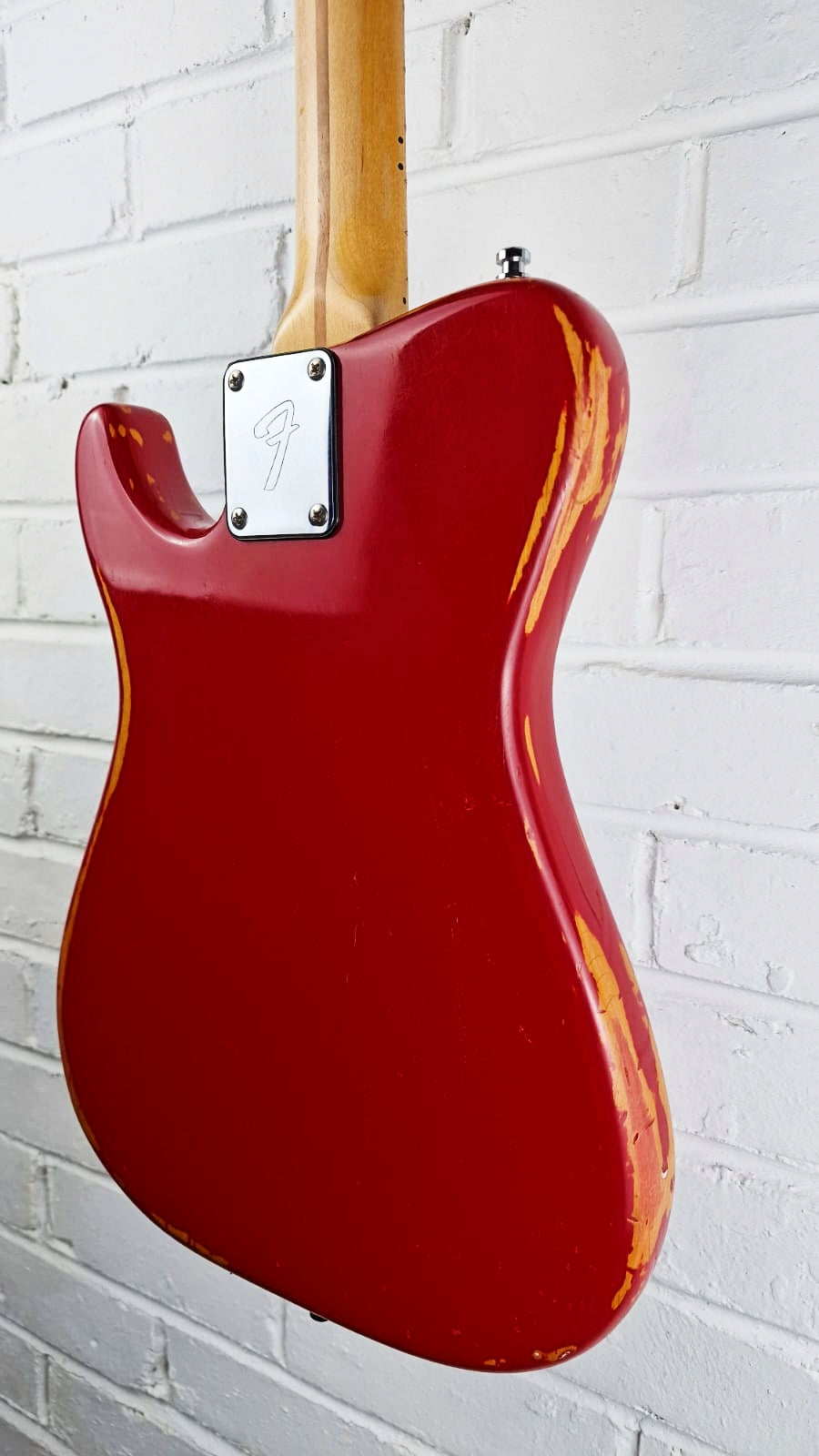 FENDER BULLET 1981 USA ROADWORN RED ELECTRIC GUITAR + OFFICIAL HARD CASE