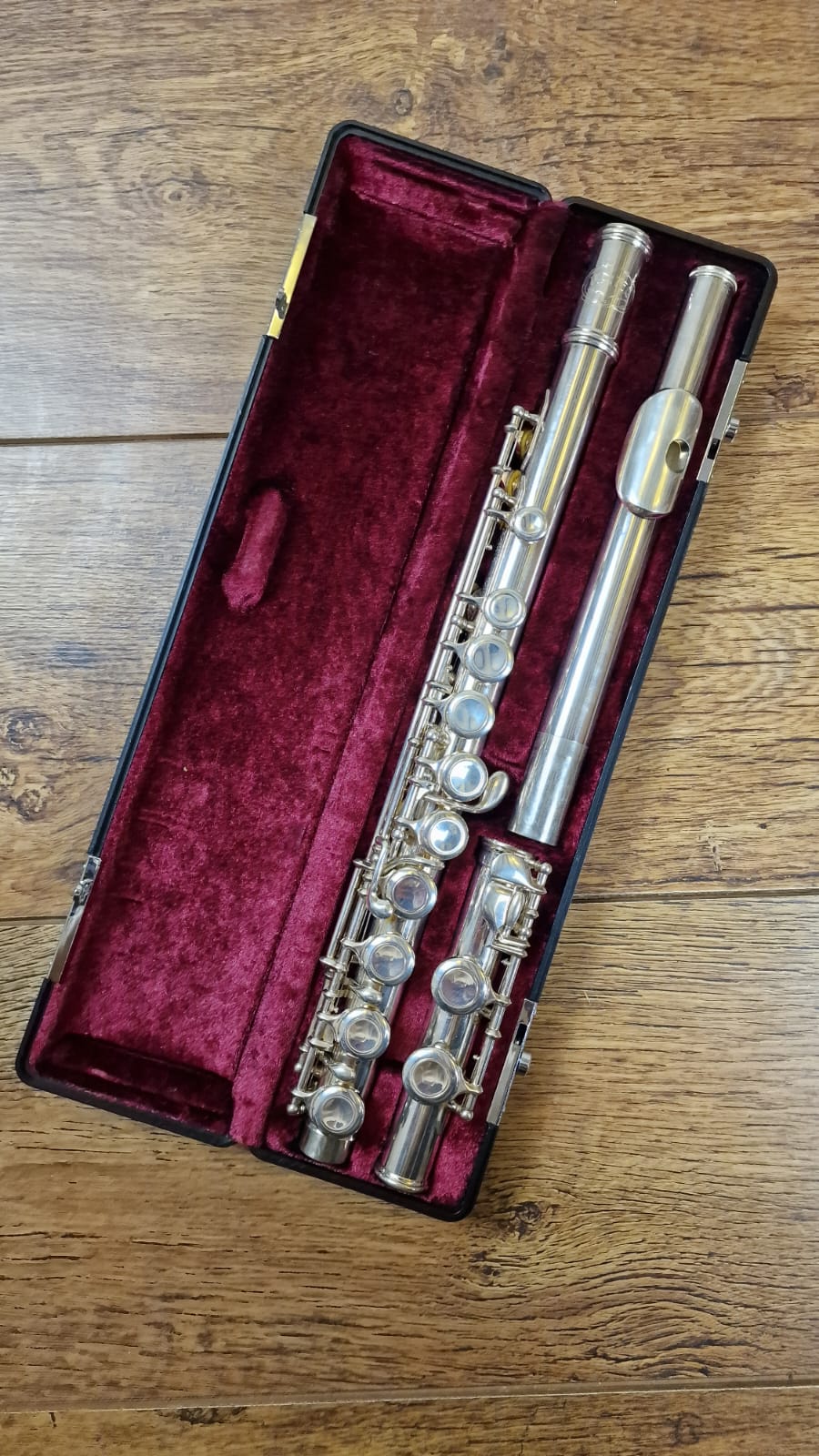 JUPITER JFL-511E-II SILVER PLATED FLUTE WITH CASE