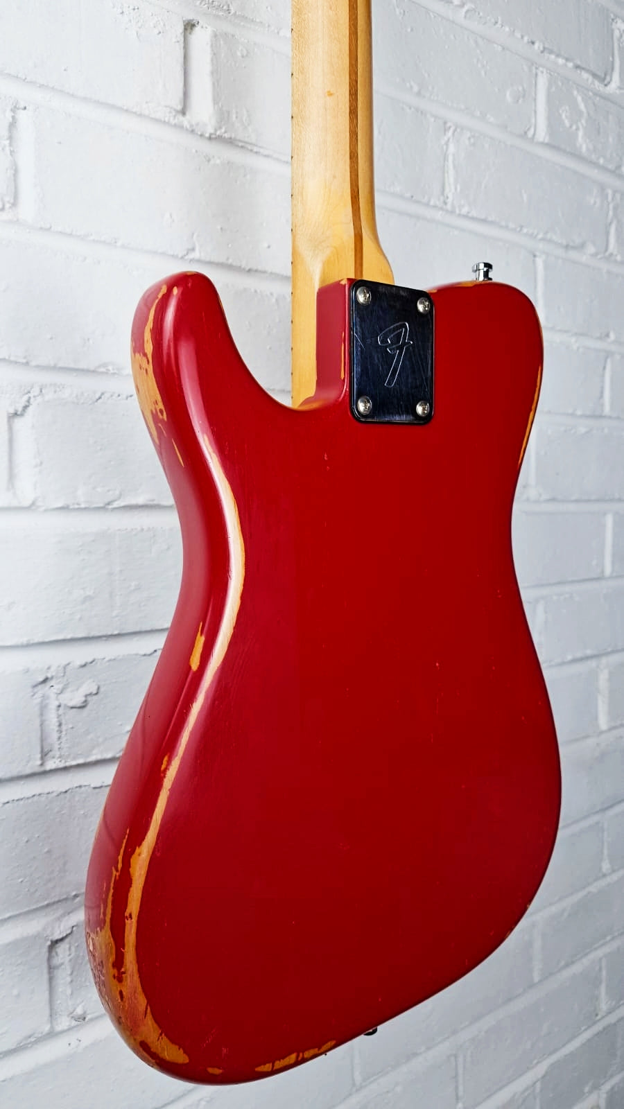 FENDER BULLET 1981 USA ROADWORN RED ELECTRIC GUITAR + OFFICIAL HARD CASE