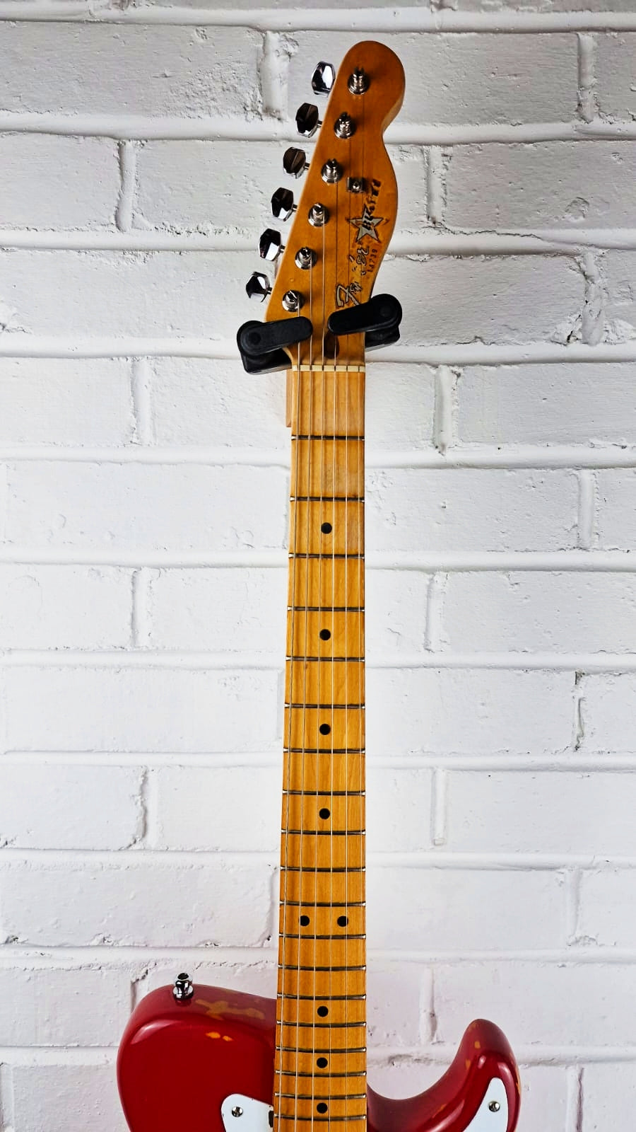 FENDER BULLET 1981 USA ROADWORN RED ELECTRIC GUITAR + OFFICIAL HARD CASE