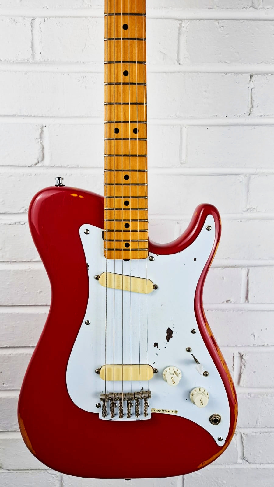 FENDER BULLET 1981 USA ROADWORN RED ELECTRIC GUITAR + OFFICIAL HARD CASE