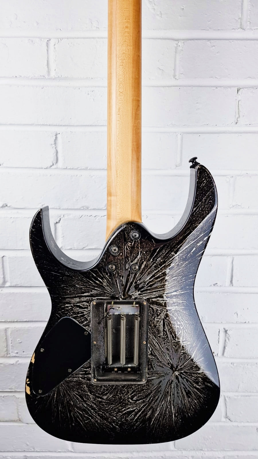 IBANEZ RGR420EX RG SERIES SILVER ARCTIC FROST ELECTRIC GUITAR