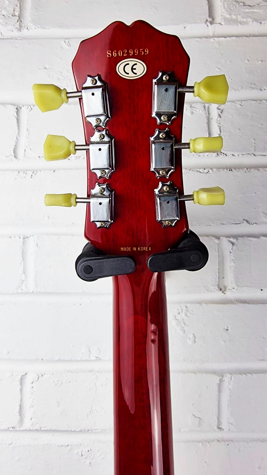 EPIPHONE LES PAUL STANDARD CHERRY SUNBURST LEFT HANDED 1996 ELECTRIC GUITAR