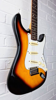 HOHNER ARBOR SERIES SUNBURST STRATOCASTER 1987 ELECTRIC GUITAR