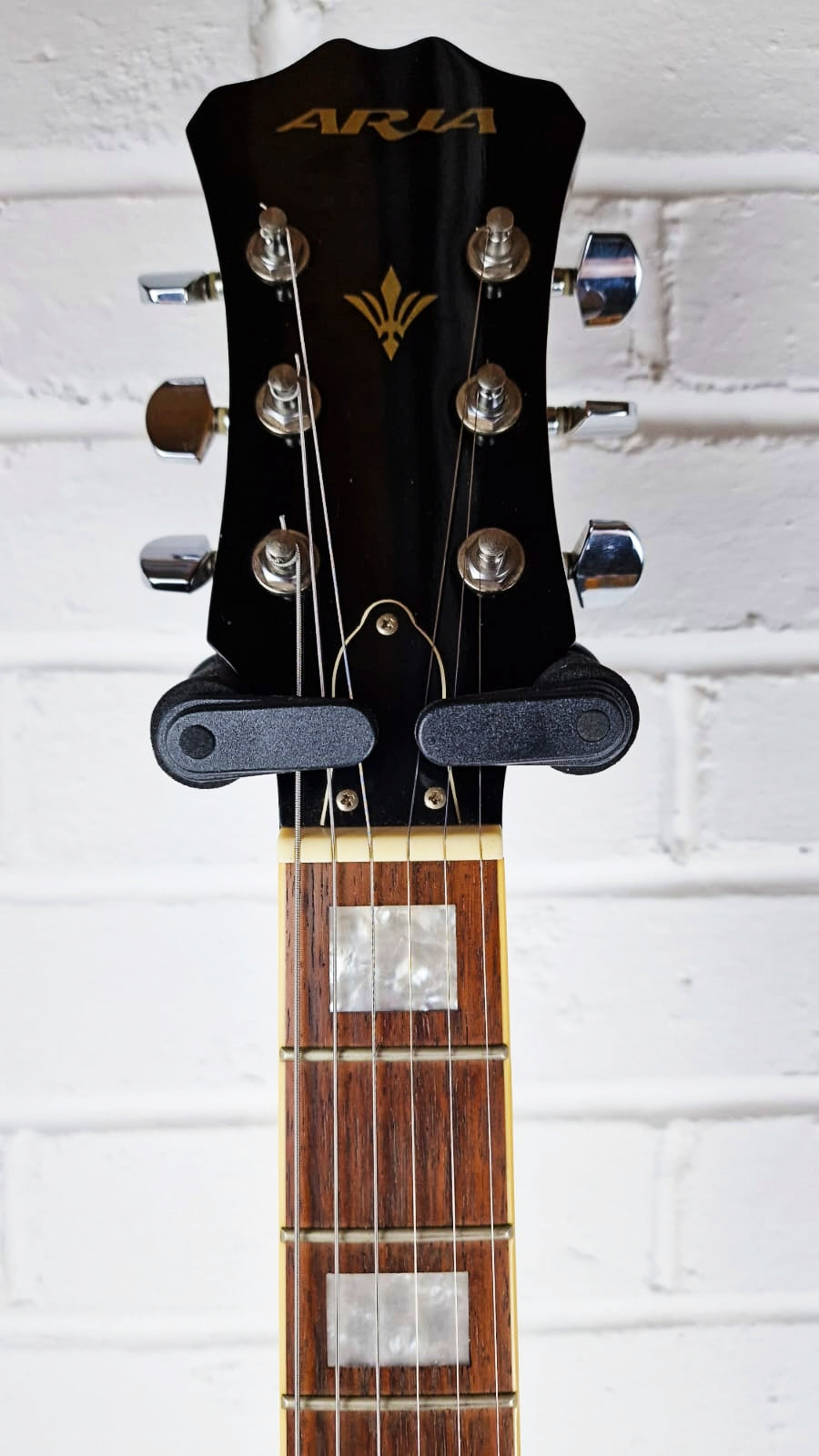 ARIA FA65 HOLLOW BODY SUNBURST JAZZ ELECTRIC GUITAR