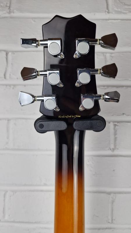 PEAVEY ROCKINGHAM HOLLOW BODY SUNBURST ELECTRIC GUITAR