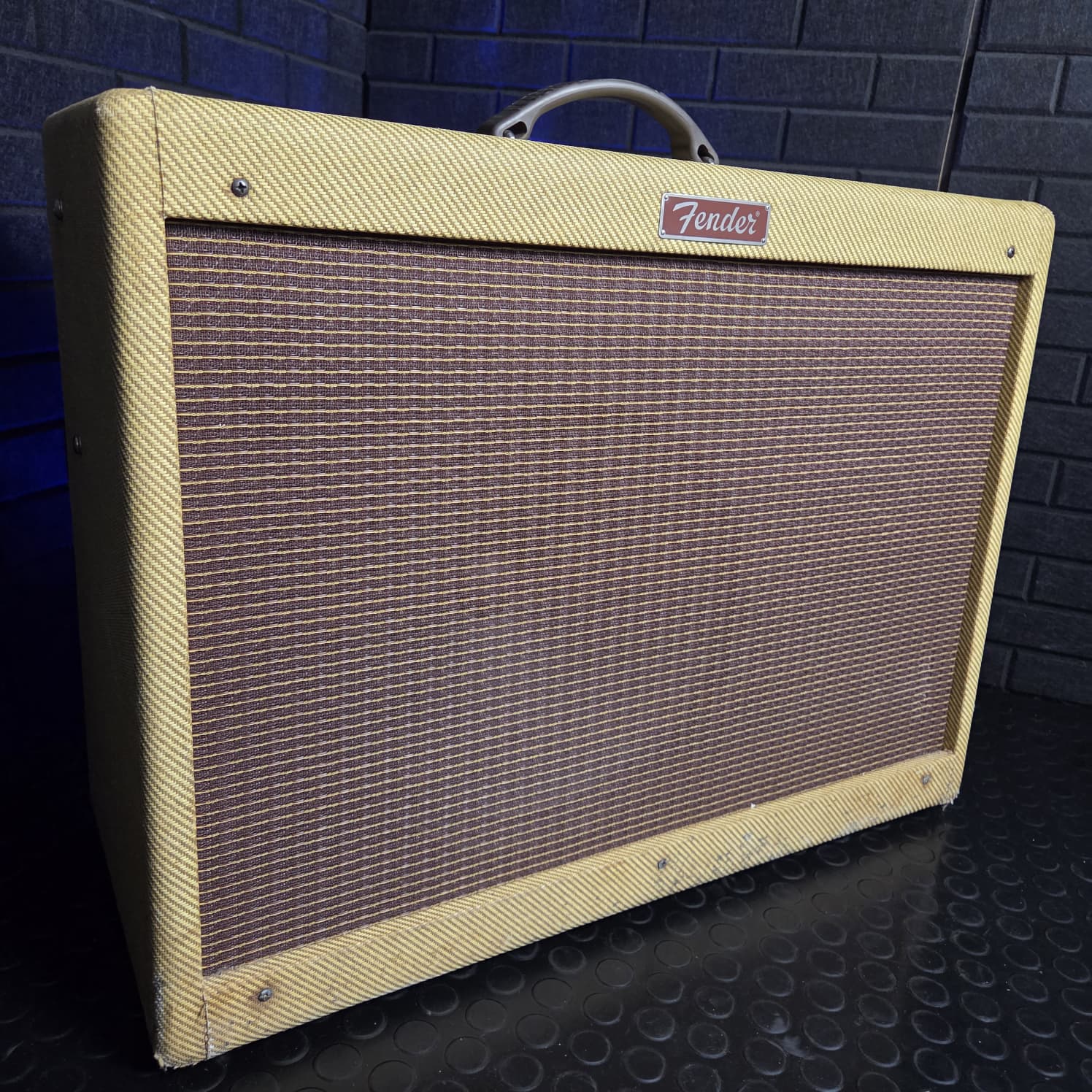 FENDER BLUES DELUXE REISSUE TWEED COMBO VALVE AMP WITH JENSEN SPEAKER
