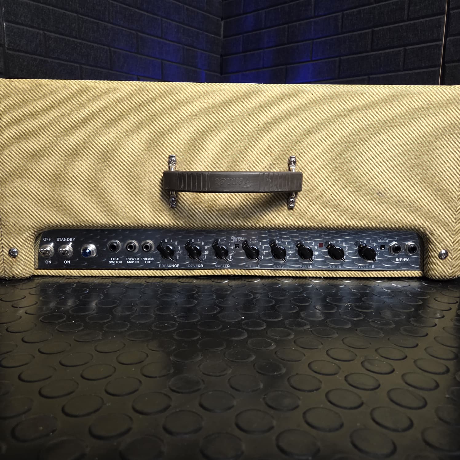 FENDER BLUES DELUXE REISSUE TWEED COMBO VALVE AMP WITH JENSEN SPEAKER