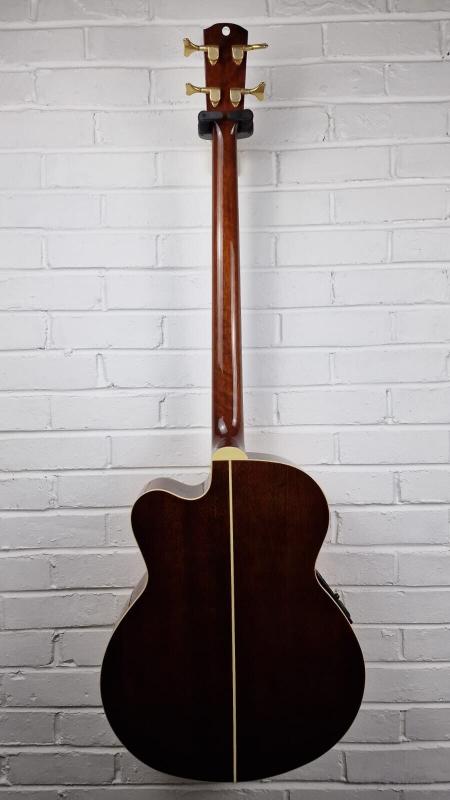 VINTAGE VCB430N NATURAL ELECTRO ACOUSTIC BASS GUITAR
