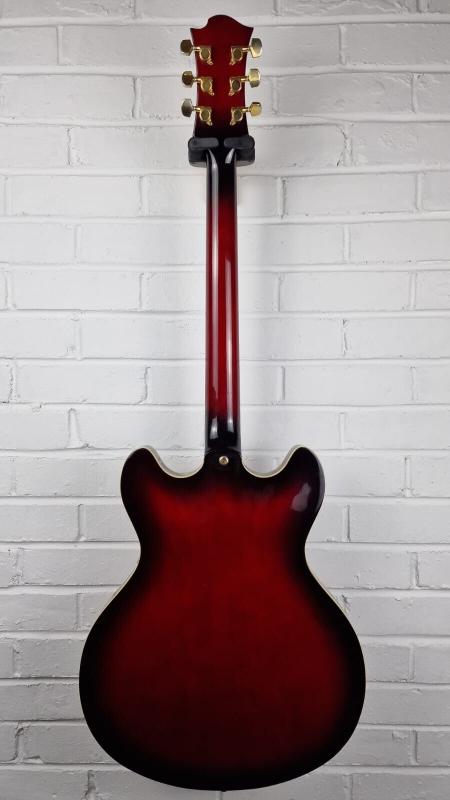 SHINE 335 CHERRY SUNBURST ELECTRIC GUITAR