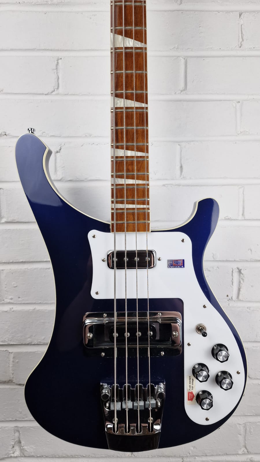 2011 RICKENBACKER 4003 MIDNIGHT BLUE BASS GUITAR + OFFICIAL HARD CASE