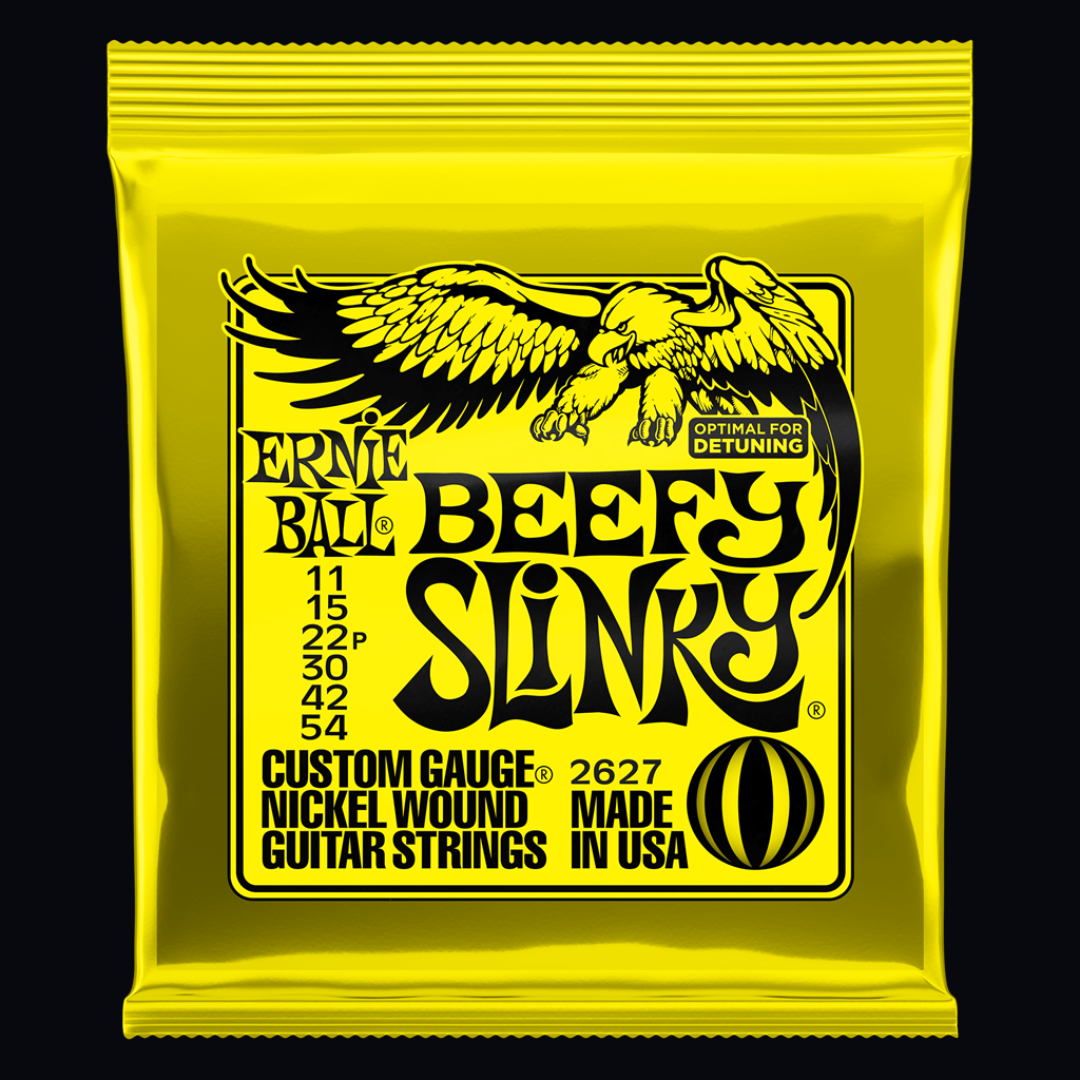 ERNIE BALL BEEFY SLINKY ELECTRIC GUITAR STRINGS (11-54)