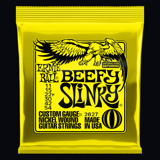 ERNIE BALL BEEFY SLINKY ELECTRIC GUITAR STRINGS (11-54)