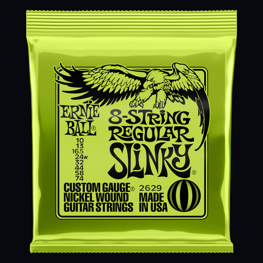 ERNIE BALL 8-STRING REGULAR SLINKY ELECTRIC GUITAR STRINGS (10-74)