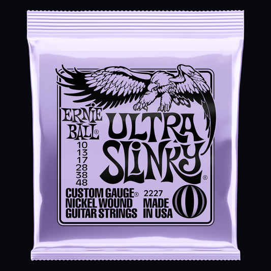 ERNIE BALL ULTRA SLINKY ELECTRIC GUITAR STRINGS (10-48)
