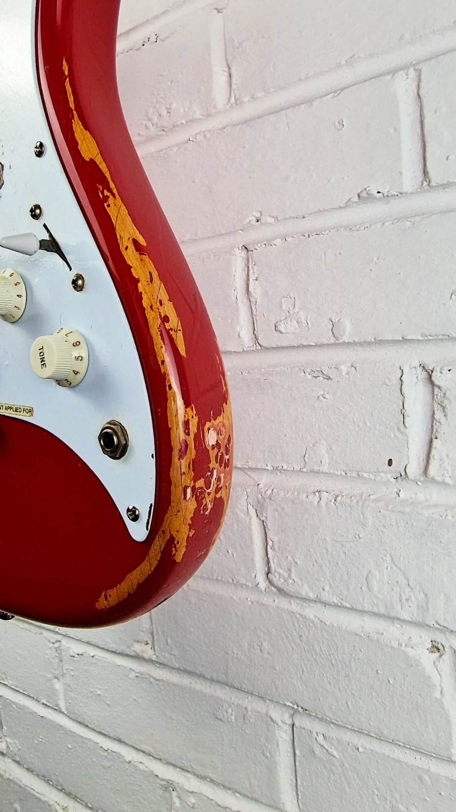 FENDER BULLET 1981 USA ROADWORN RED ELECTRIC GUITAR + OFFICIAL HARD CASE