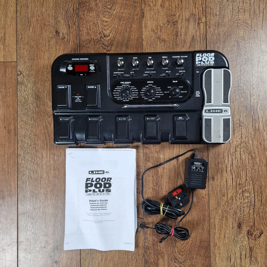 LINE 6 FLOOR POD PLUS MULTI EFFECTS PROCESSOR