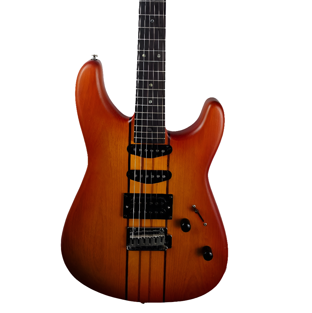 SPEAR THRU NECK STRATOCASTER ELECTRIC GUITAR