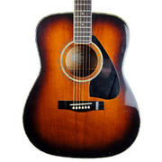 YAMAHA FG455 1980s SUNBURST ACOUSTIC GUITAR