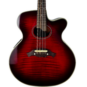 CRAFTER M70E ELECTRO ACOUSTIC RED BURST MANDOLIN + CASE