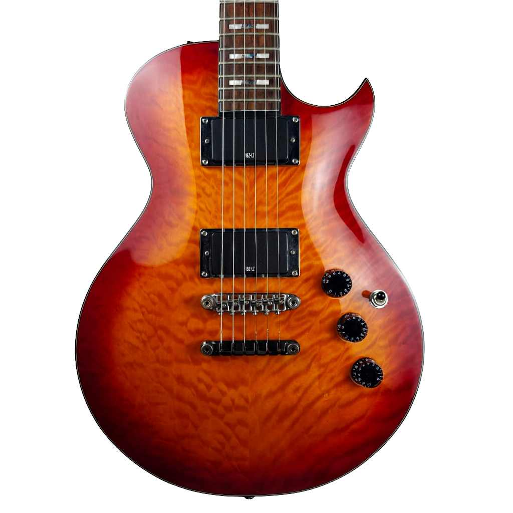 IBANEZ ART520 QUILTED MAPLE HONEY SUNBURST ELECTRIC GUITAR
