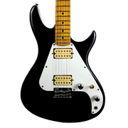 KAWAI AQUARIUS BLACK 1980s ELECTRIC GUITAR