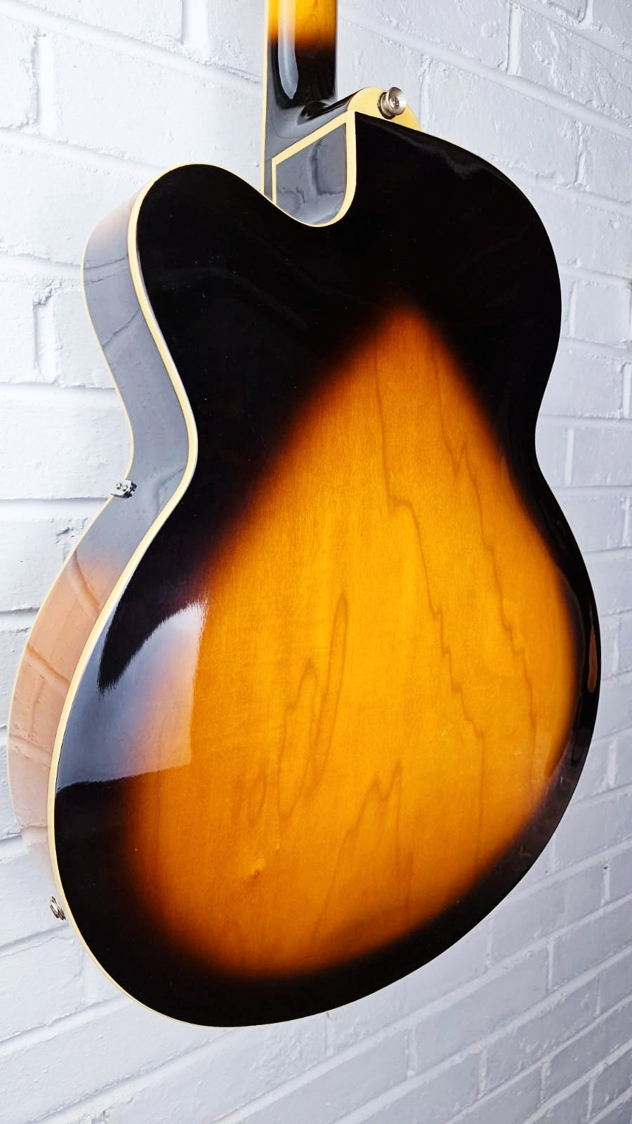 ARIA FA65 HOLLOW BODY SUNBURST JAZZ ELECTRIC GUITAR