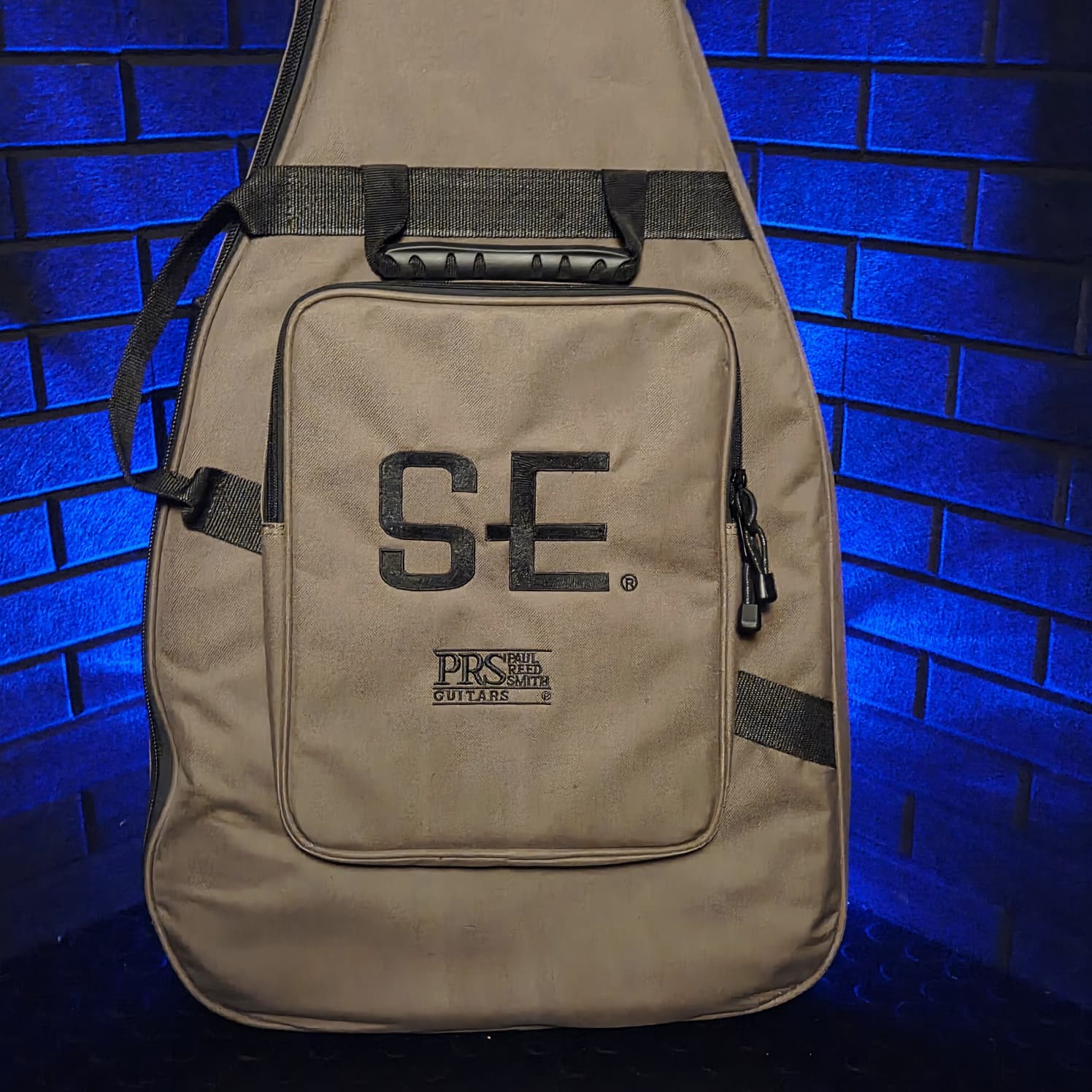 OFFICIAL PRS SE GREEN KHAKI PADDED GIG BAG CASE