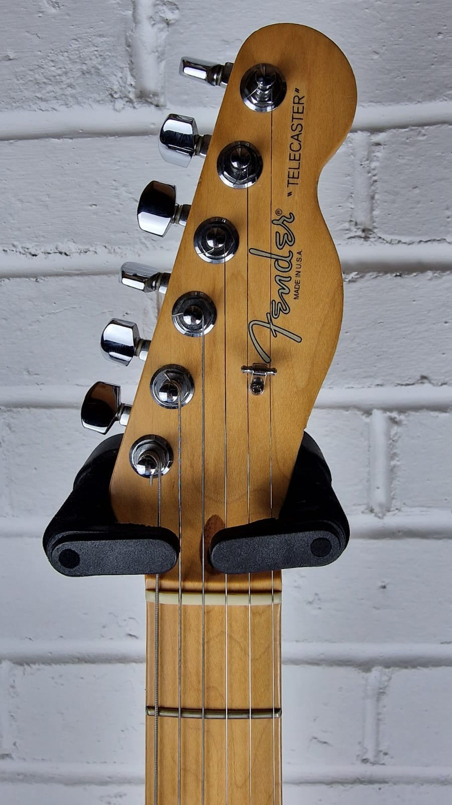 FENDER USA AMERICAN TELECASTER 2004 CHROME RED ELECTRIC GUITAR