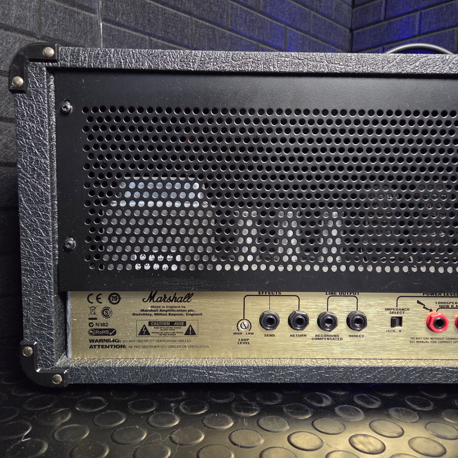 MARSHALL JCM900 100W HI GAIN DUAL REVERB VALVE HEAD AMP