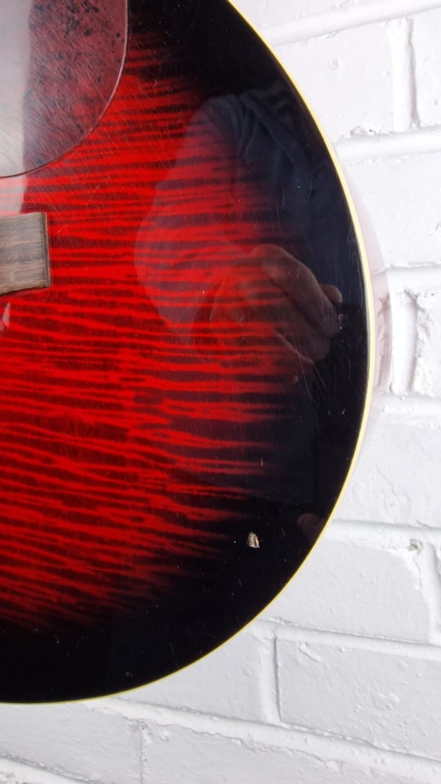 FRESHMAN FA1FWR WINE RED ACOUSTIC GUITAR