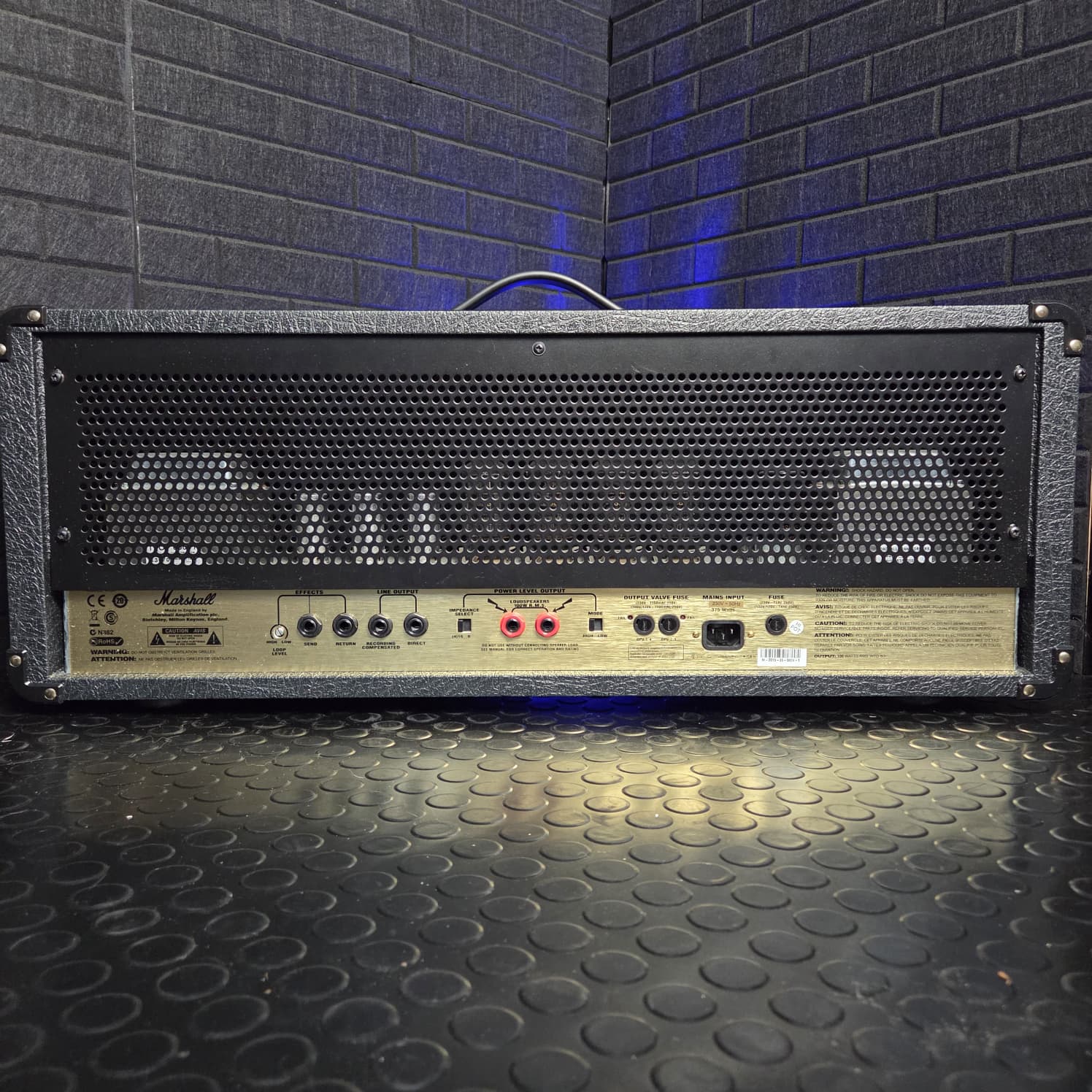 MARSHALL JCM900 100W HI GAIN DUAL REVERB VALVE HEAD AMP