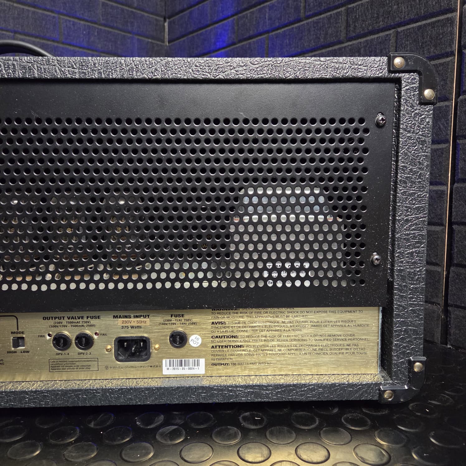 MARSHALL JCM900 100W HI GAIN DUAL REVERB VALVE HEAD AMP