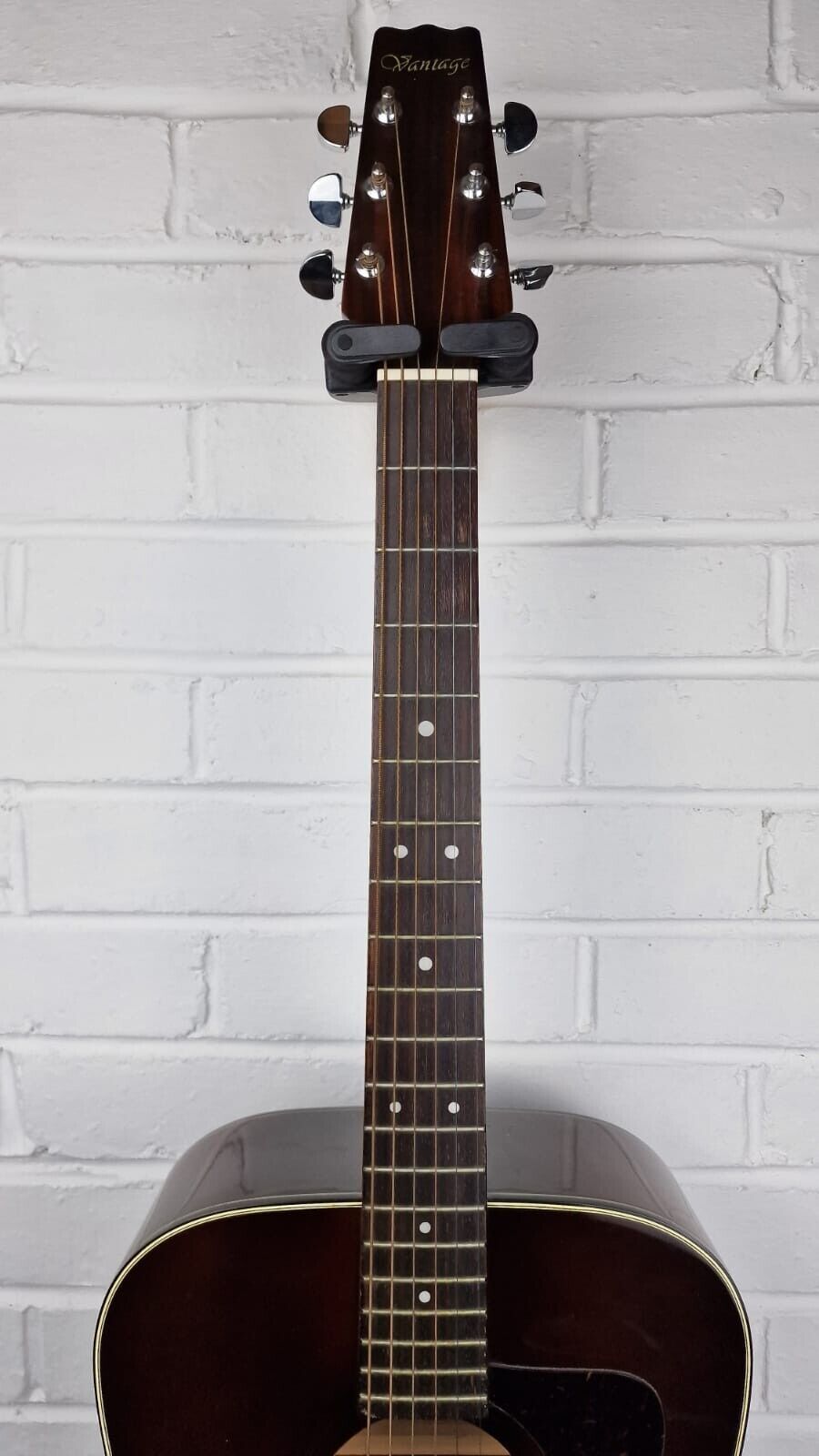 VANTAGE VW160 1970s SUNBURST ACOUSTIC GUITAR