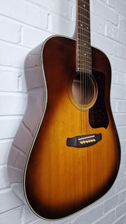 VANTAGE VW160 1970s SUNBURST ACOUSTIC GUITAR