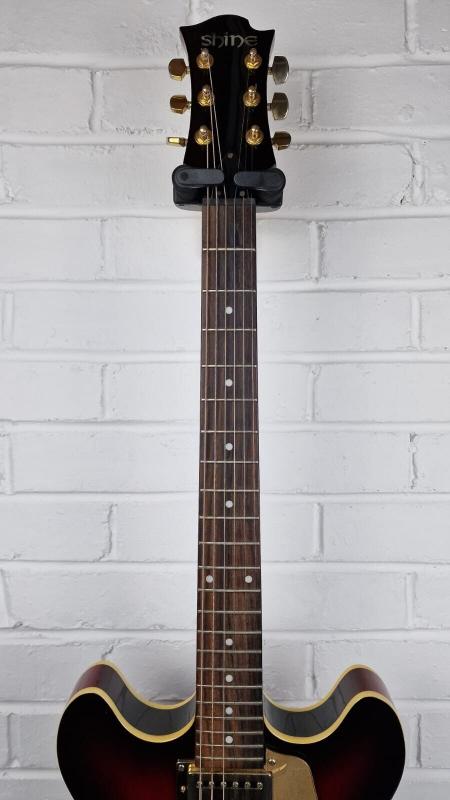 SHINE 335 CHERRY SUNBURST ELECTRIC GUITAR
